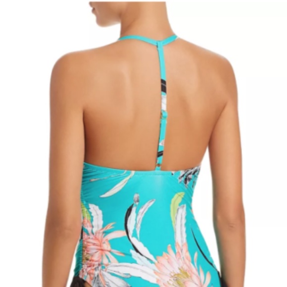 NWT $154 TRINA TURK SHANGRI LA US 10 ONE PIECE - Picture 5 of 14